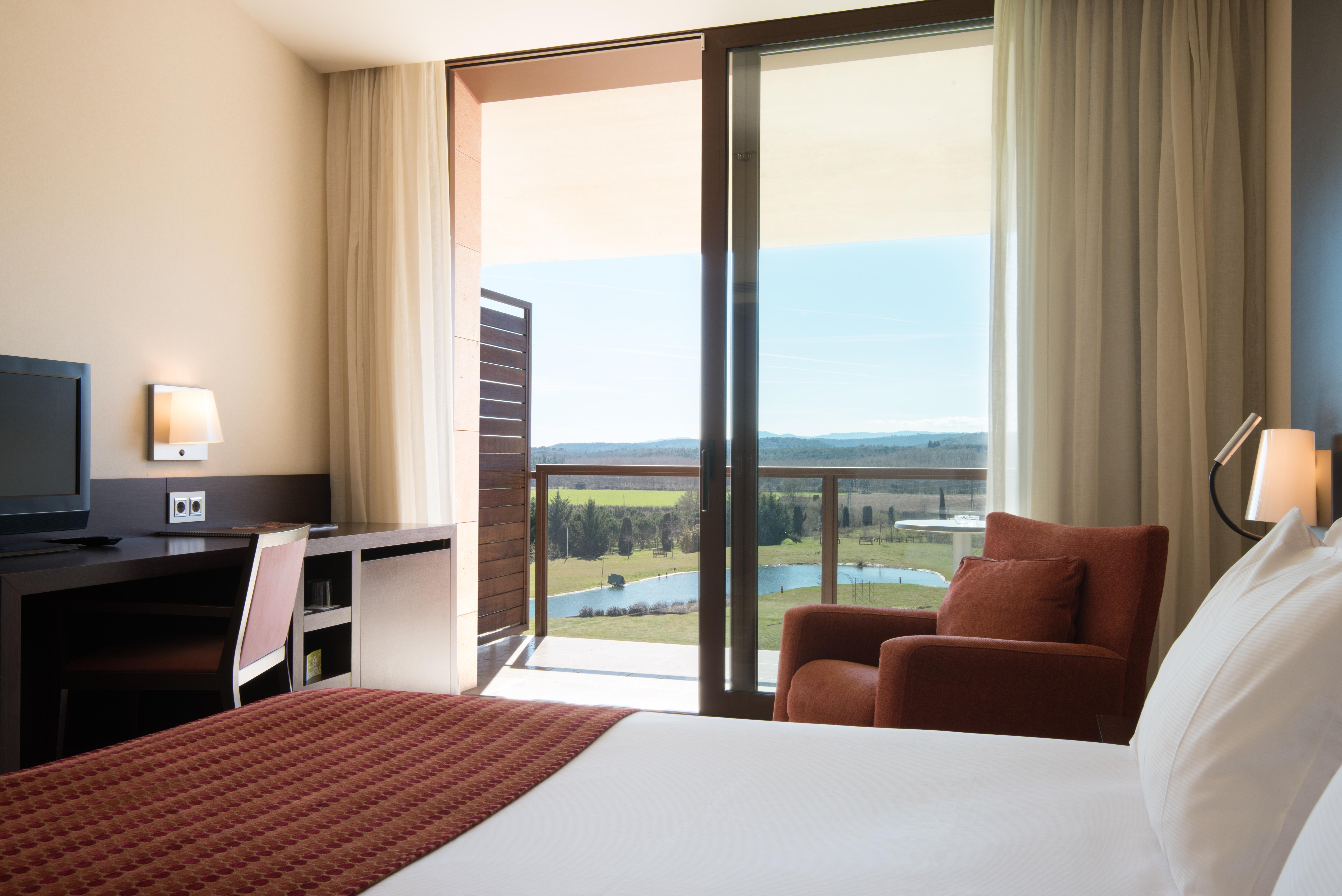 Hotel Mas Sola Santa Coloma De Farners Bagian luar foto