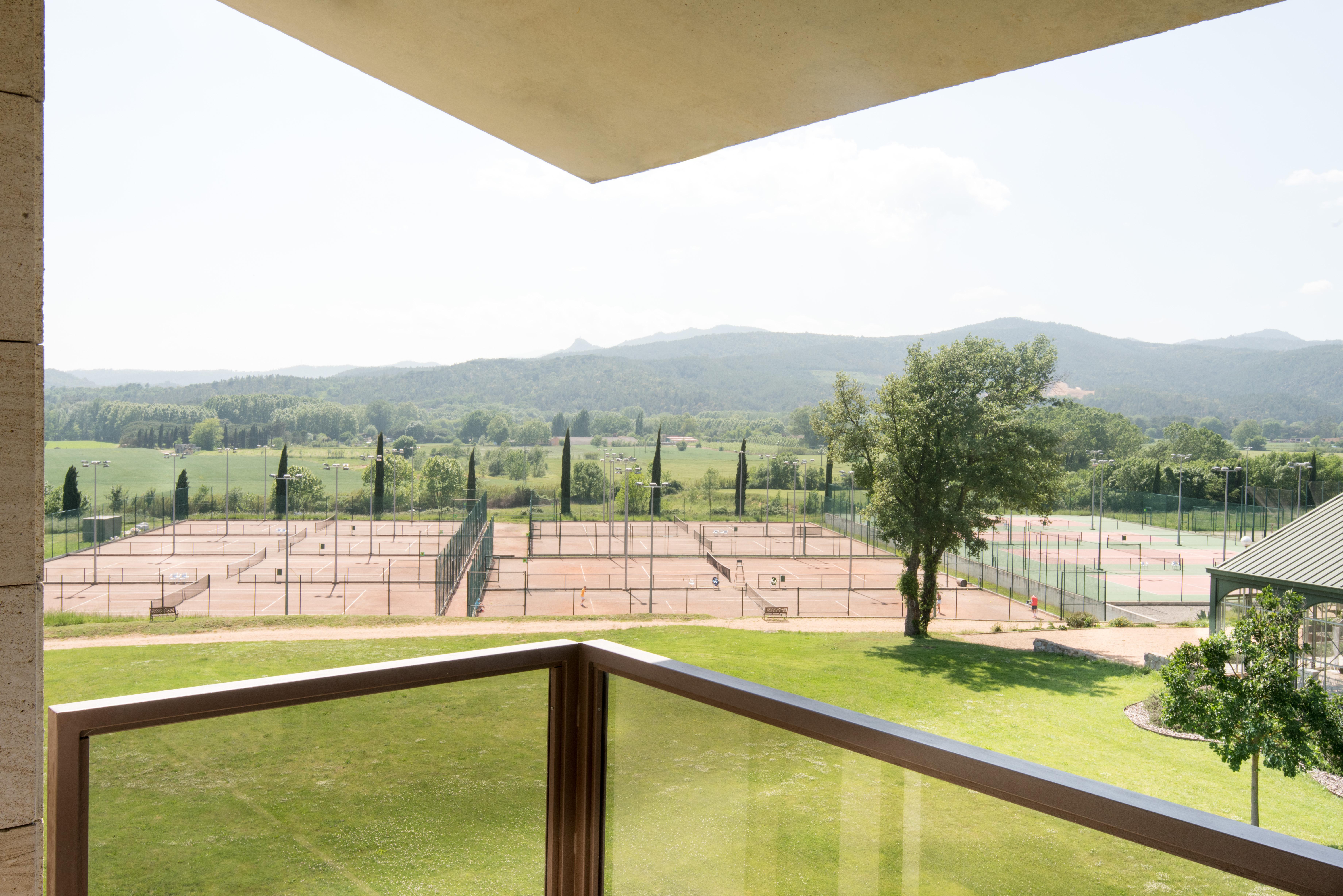 Hotel Mas Sola Santa Coloma De Farners Bagian luar foto
