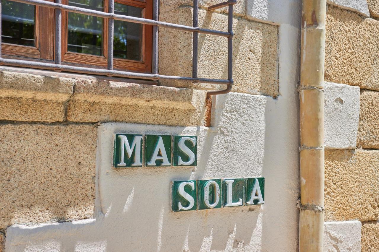 Hotel Mas Sola Santa Coloma De Farners Bagian luar foto