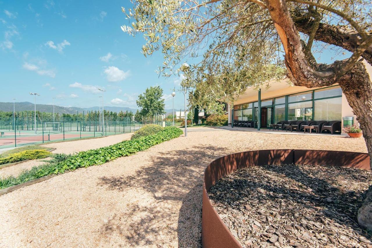 Hotel Mas Sola Santa Coloma De Farners Bagian luar foto